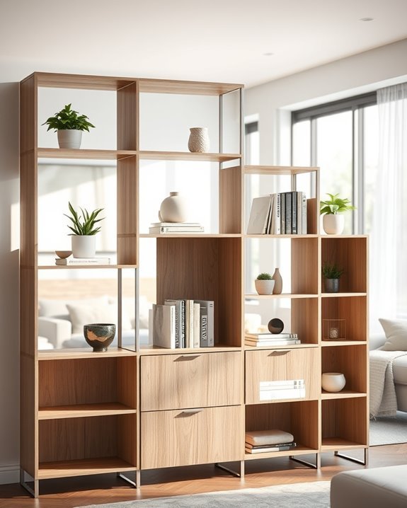 customizable modular shelving solutions