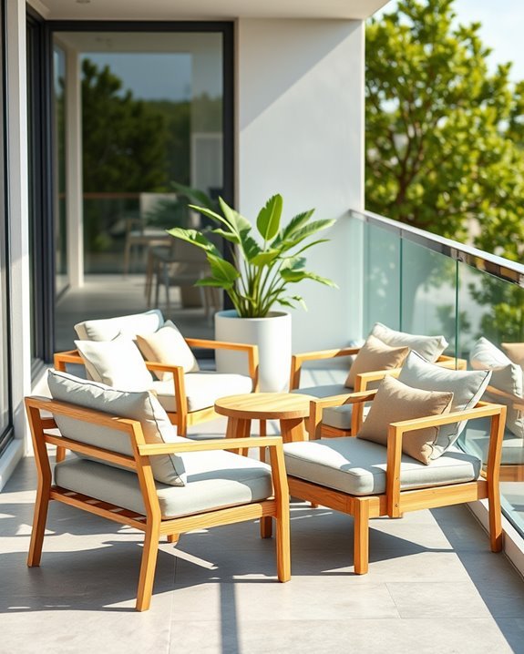 customizable outdoor seating options