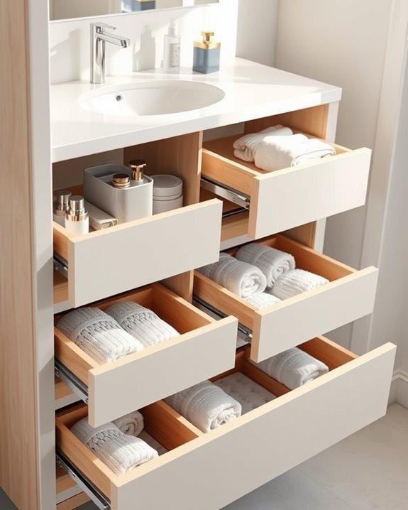 customizable sliding drawer dividers