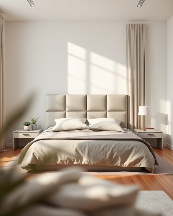customizable sliding panel headboard
