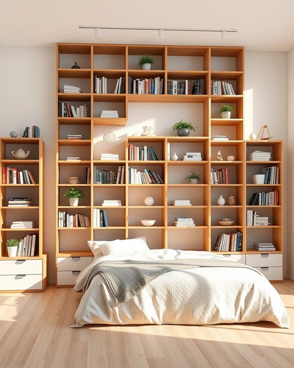 customizable stackable bookshelves