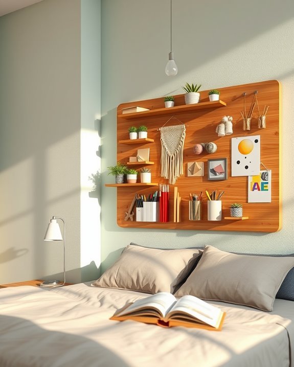 customizable wall organization design