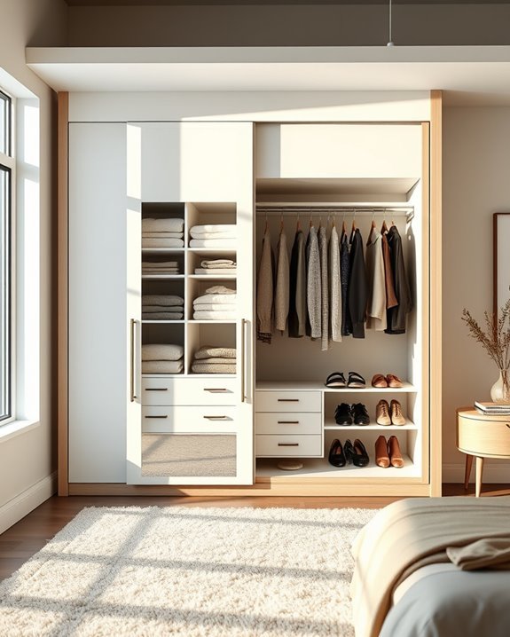 customizable wardrobe storage solutions