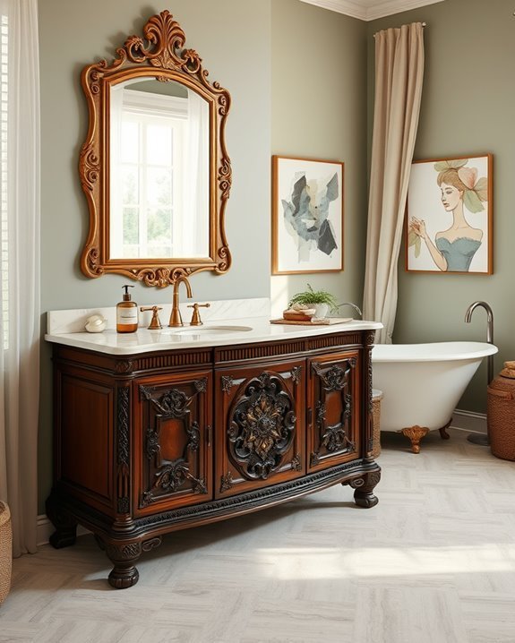 customized bathroom vanity designs