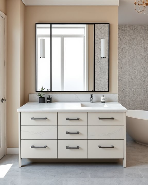 customized stylish bathroom vanities