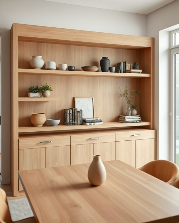 customized unique display shelves