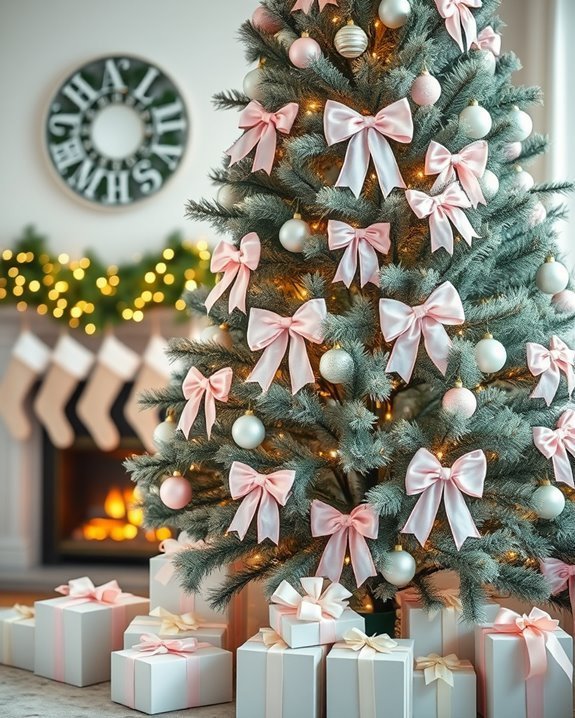 dainty pastel holiday elegance