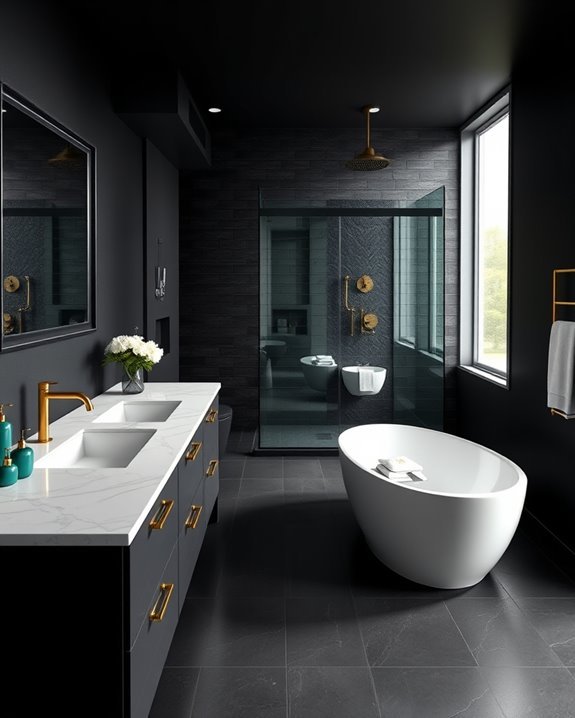 dark and bright balance