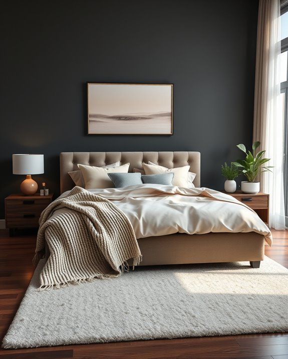 dark cozy bedroom retreat