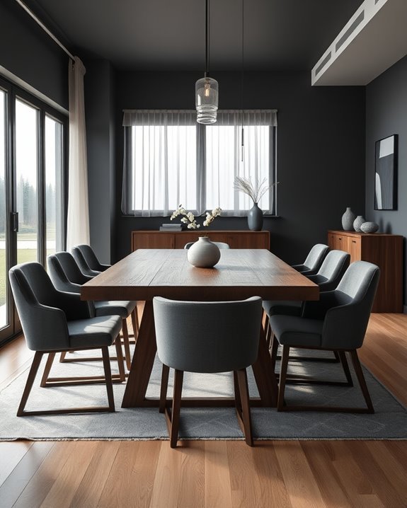 dark grey meets sunlight