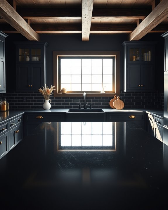 dark neutral farmhouse aesthetic