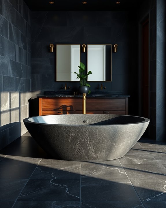 dark stone textures elevate design