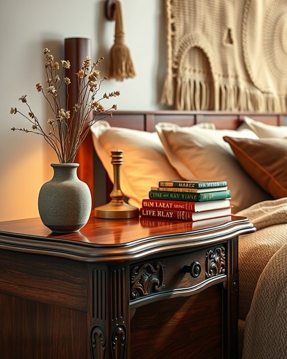 dark wood bohemian style