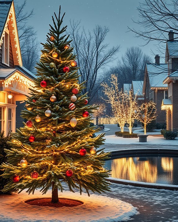 dazzling synchronized christmas lights