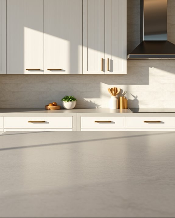 decorative concrete countertop edging