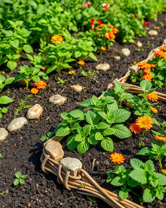 decorative garden border options