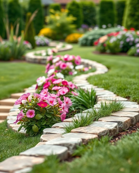 decorative garden edging benefits