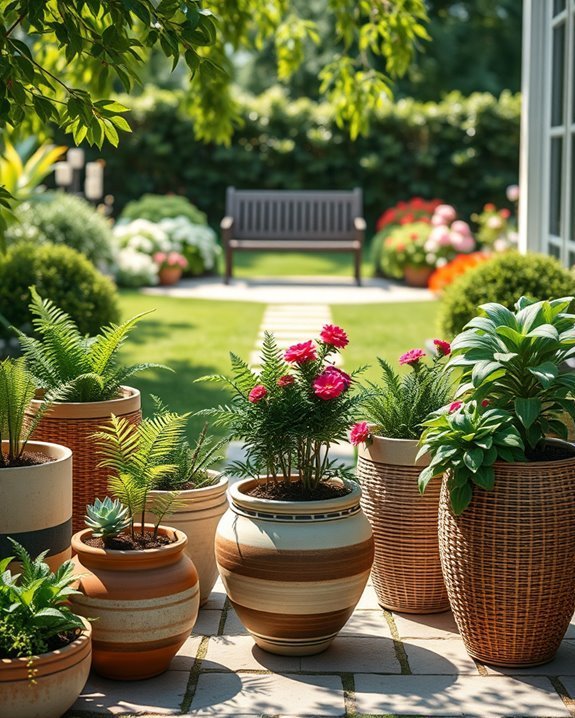decorative planter style options