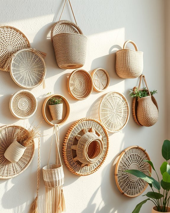 decorative storage with warmth