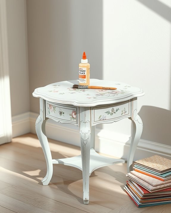 decoupage for personalized furniture