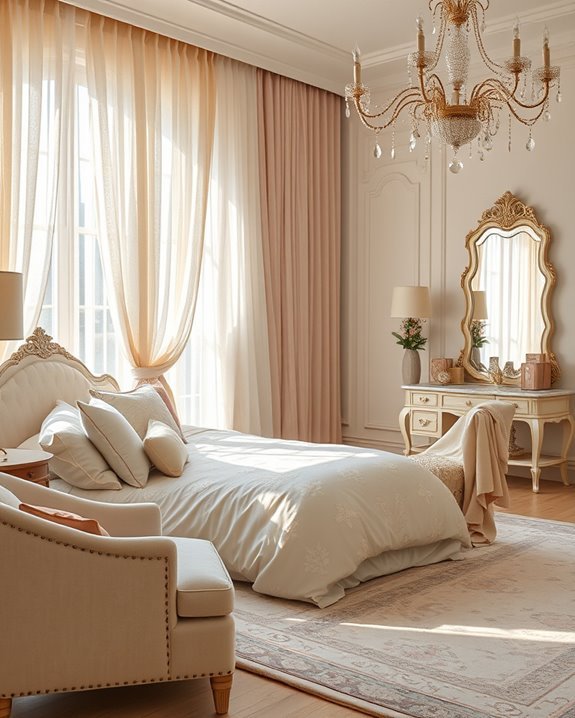 delicate sheer window treatments