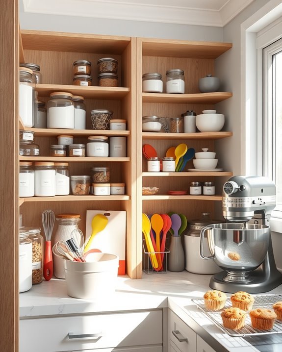 designate a baking corner
