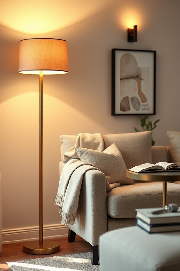 dimmer controlled accent lighting ambiance