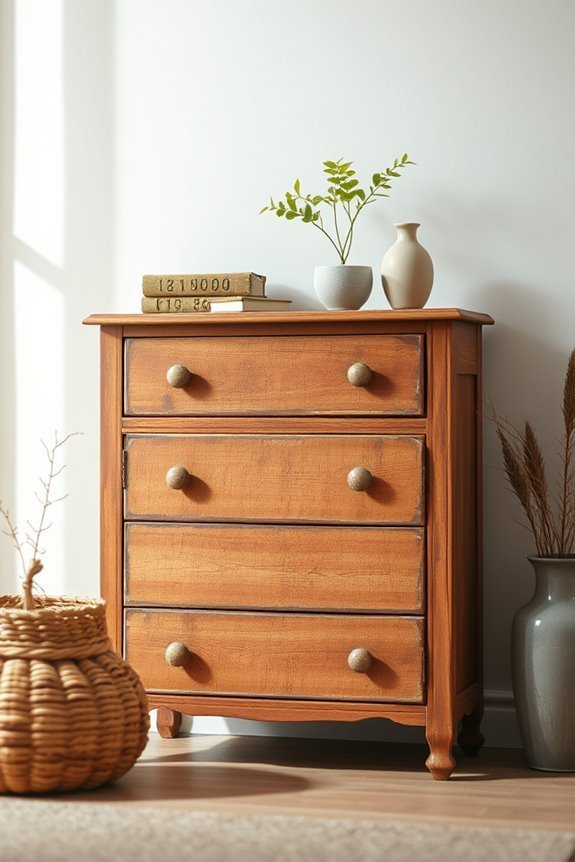 distressing wooden dressers techniques