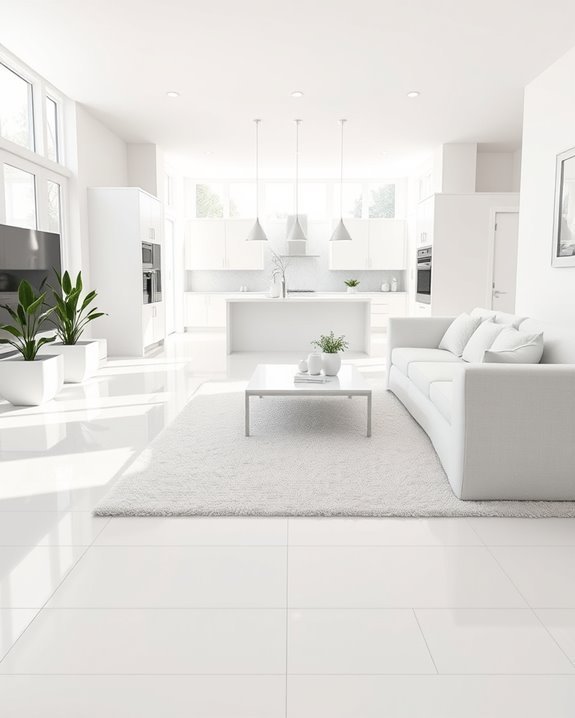 diverse white flooring options