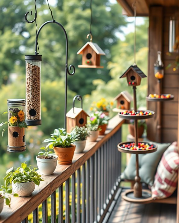 diy bird feeders project