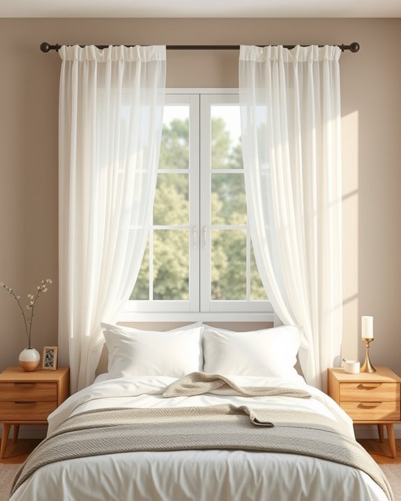 diy custom bedroom curtains