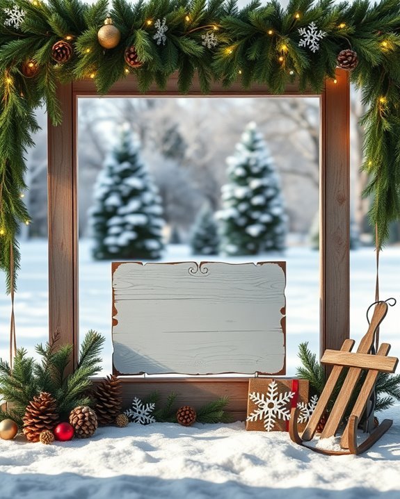 diy festive photo backdrop