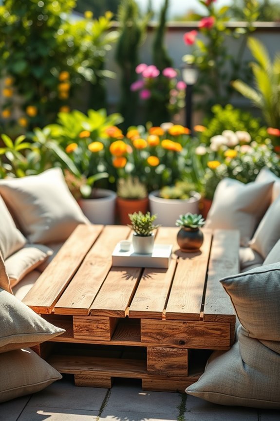 diy pallet coffee table