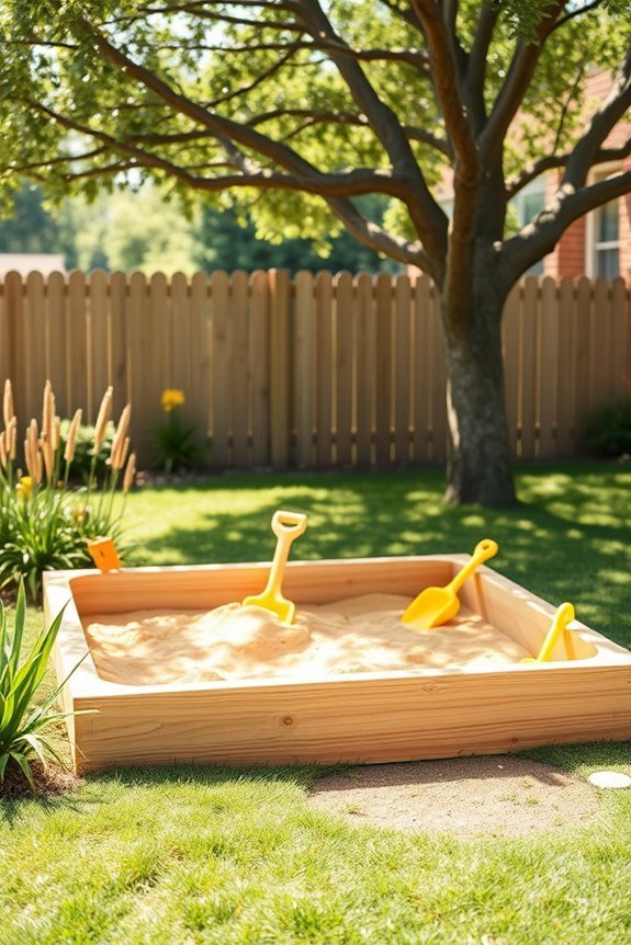 diy sandpit construction guide