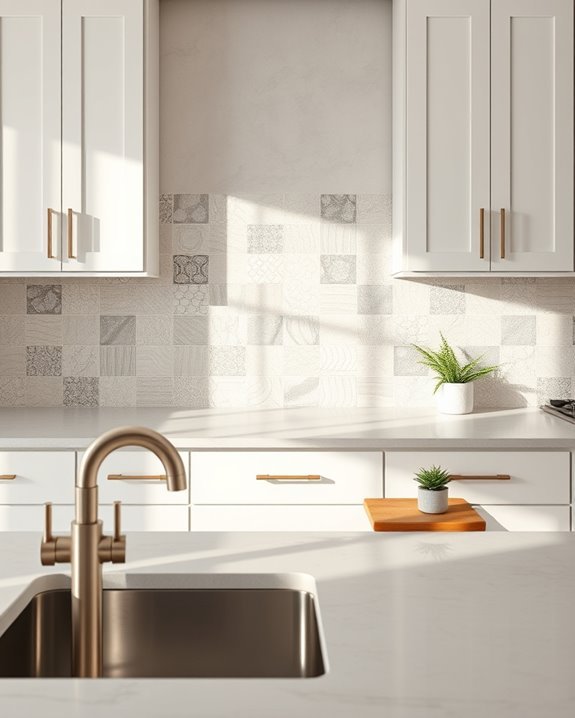 diy stylish kitchen backsplash