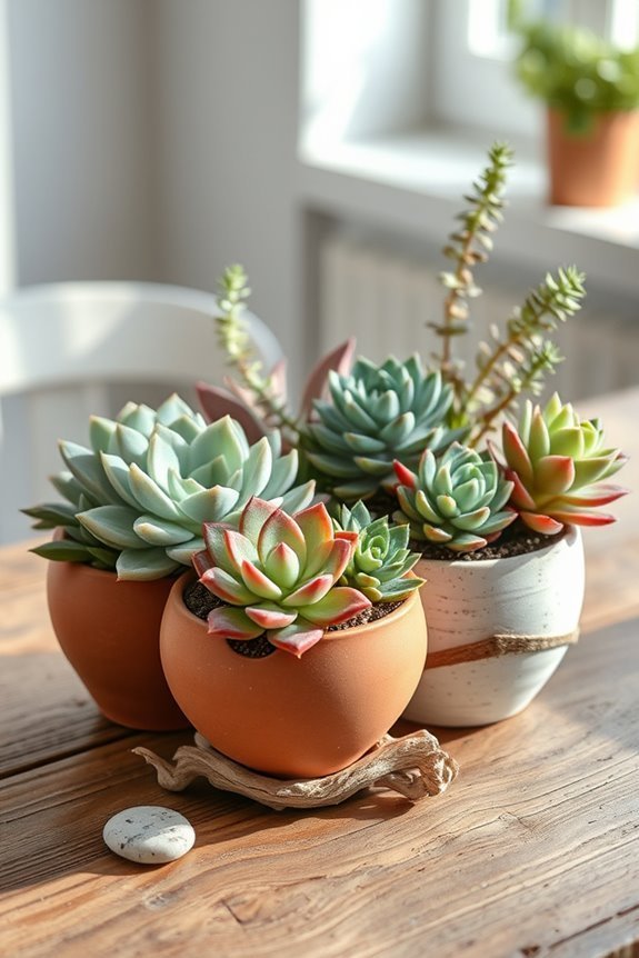 diy succulent arrangement ideas
