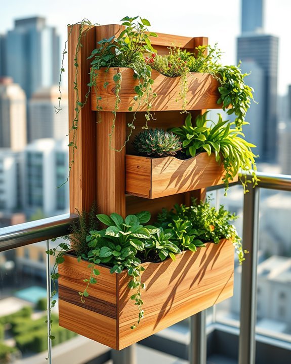 diy vertical garden project