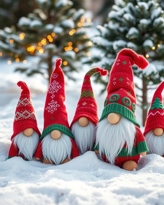 diy whimsical holiday gnomes