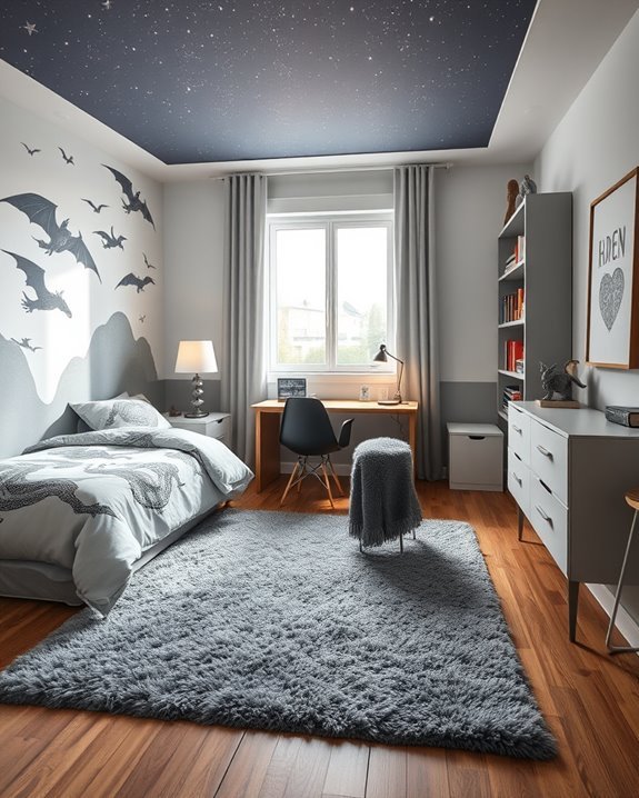 dragons and mythical decor