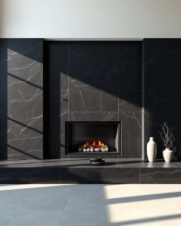 dramatic dark stone elegance