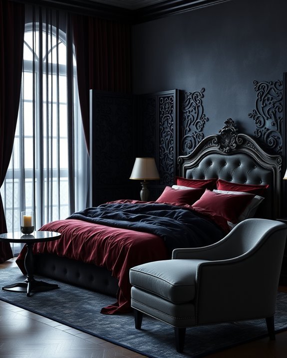 dramatic elegant room dividers