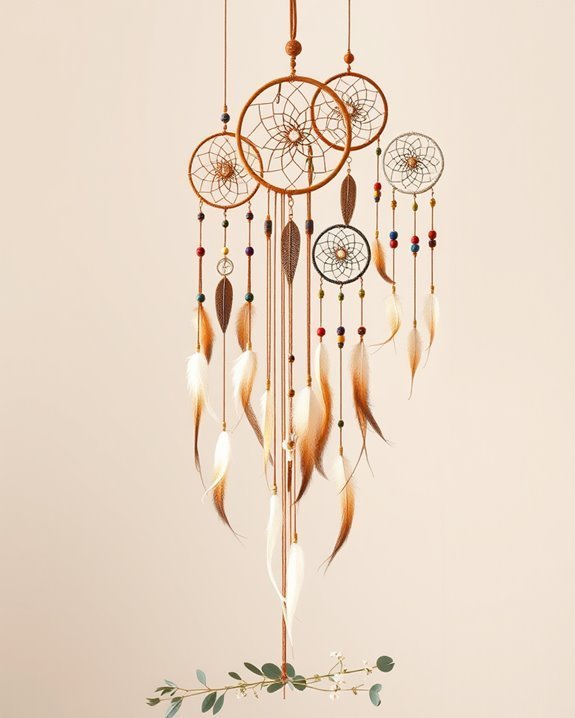 dreamcatcher mobile boho decor