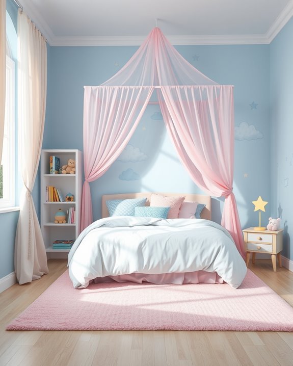 dreamy canopy bed sanctuary