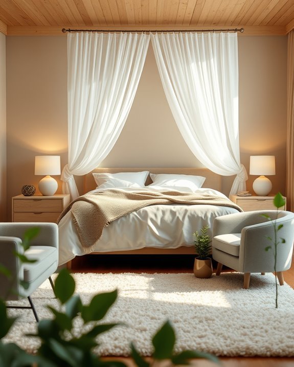 dreamy canopy drapes transformation