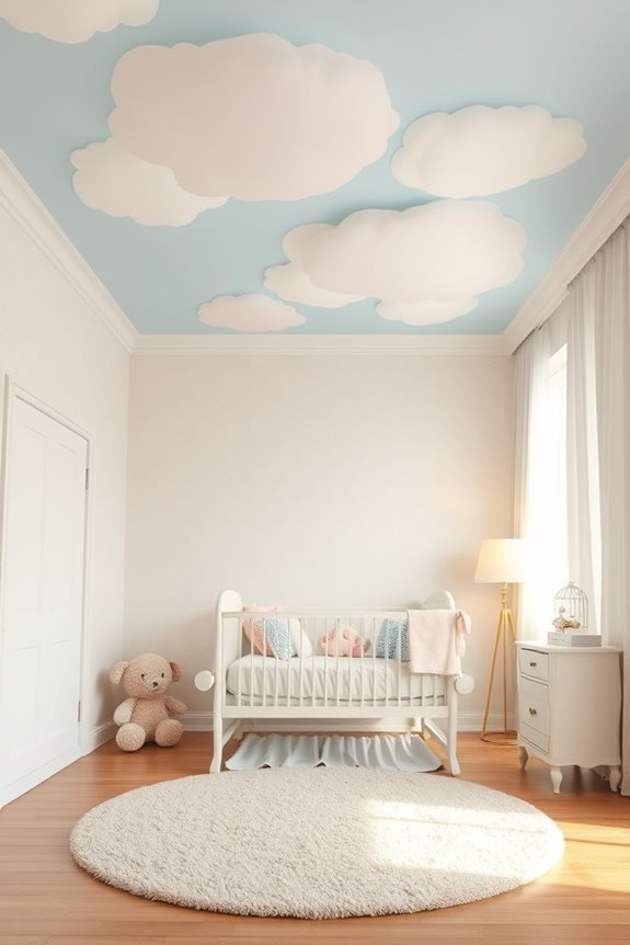 dreamy cloud ceiling design
