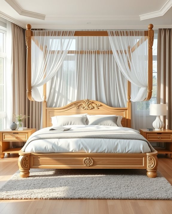 dreamy elegant bedroom retreat