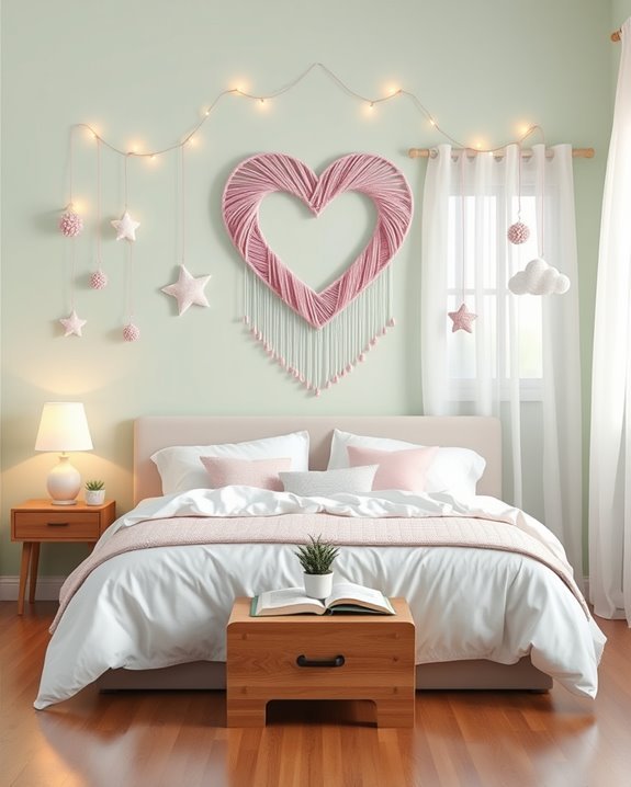 dreamy string art project