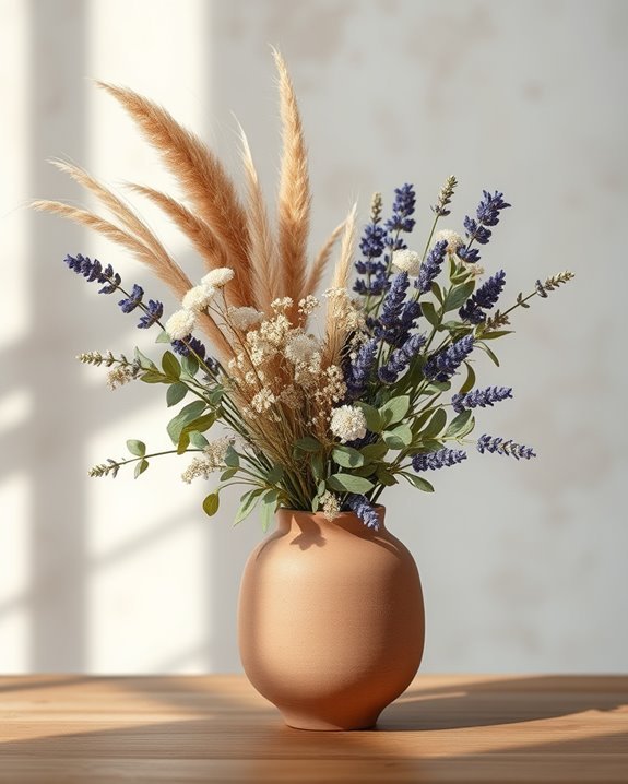 dried flower home decor