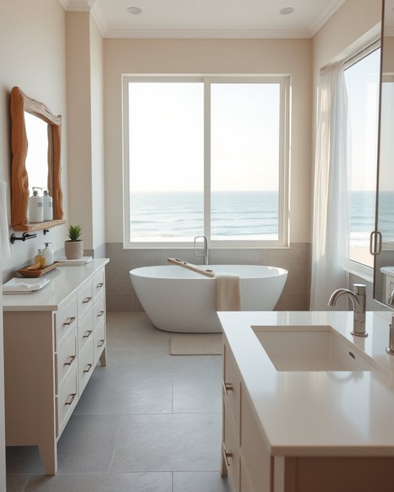 driftwood accents for tranquility