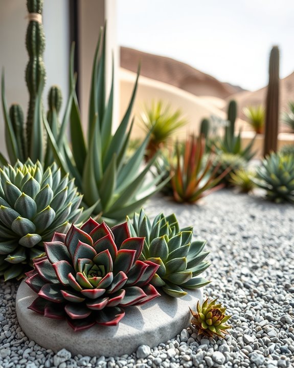 drought resistant artificial plant designs